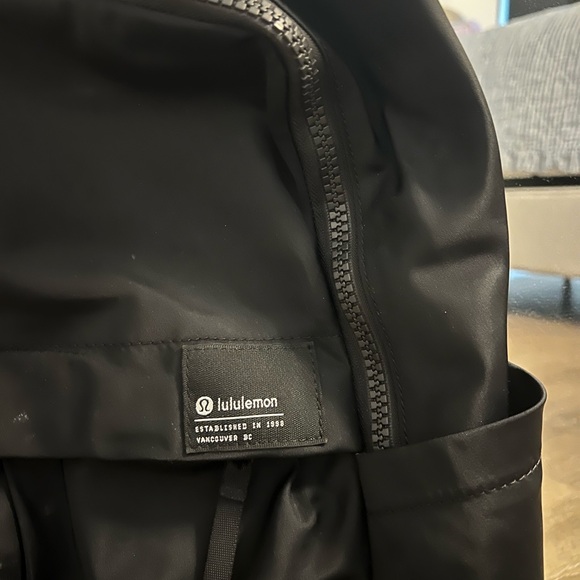 Black Lululemon Backpack - Picture 3 of 3